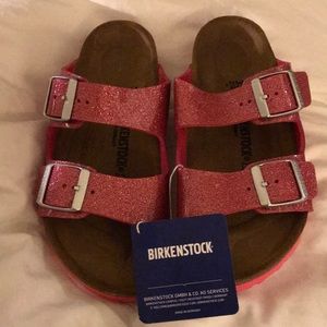 SOLD NEW Birkenstock girl’s Arizona slide